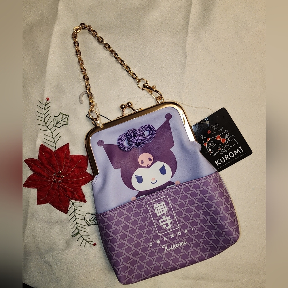 KUROMI Purple Handbag by SANRIO NWT